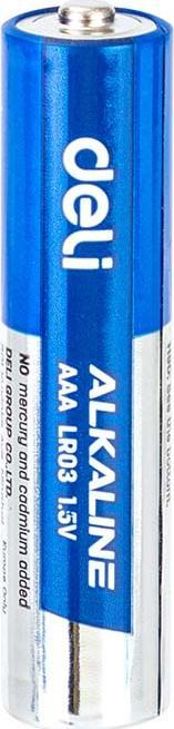 Bateri alkaline Deli 82901 AAA, 1.5V, paketim 6 copë
