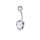 Piercing Troli, i argjendtë