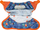 Mbulesë pelene Close Caboo Cover Twilight Garden, 3–16 kg, mbyllje me Velcro