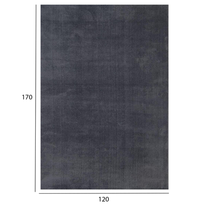 Tepih me thekë, 120×170 cm HM7673.01, gri