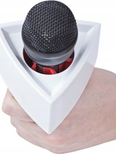 Flamur mikrofoni Rycote Single Triangular, trekëndsh, i bardhë