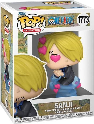 Figurë koleksionu Funko Pop Animation One Piece Sanji, vinyl, me ngjyra