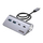 USB раздвојувач Unitek алуминиумски, 4 порти, 5 Gbps, сребрено сив