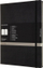 Fletore Moleskine Pro Collection, format 8.5" x 11", me vija, kapak i fortë, e zezë