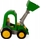 Set lodrash ferme Wader Farmer Buggy Car, traktor me rimorkio për kalë, plastik, me ngjyra