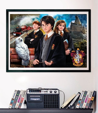 Puzzle Clementoni Harry Potter, 1000 pjesë, shumëngjyrësh