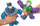 Figurina Heroes of Goo Jit Zu DC Versus Pack, set me 2 copë, Batman kundër Joker-it, shumëngjyrëshe