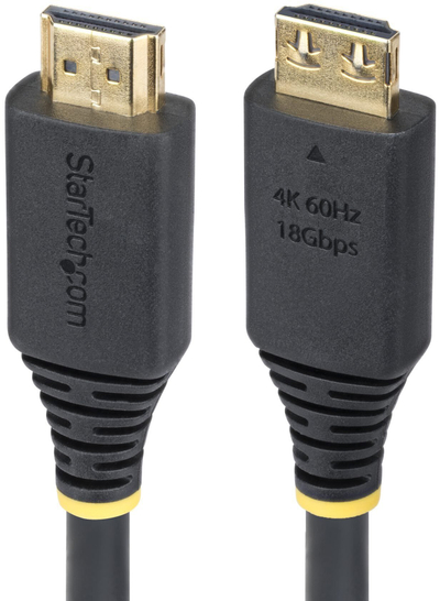 Kabllo HDMI StarTech me kapëse, 30 cm, 4K 60Hz