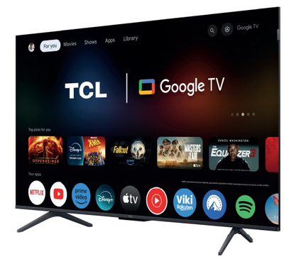Телевизор Mini LED TCL 50C61K, 50\", 4K, Smart, црн