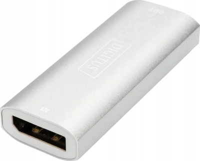 Adaptues DisplayPort Digitus 8K DP Repeater, 30m, USB, gri