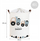Shportë lodrash Sipo Foldable Toy Basket, 43L, pambuk, motive makina, shumëngjyrëshe