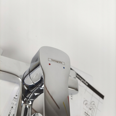 Батерија за када Hansgrohe MySport 71242000, за туш и када, хром