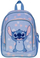 Çantë shpine fëmijësh Euromic Stitch Medium, 35x26x18 cm, me xhepa anësorë, blu