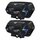 Interkom Bluetooth për helmetë Fodsports M1-S Pro Max, set për 2, deri 10 persona, i zi