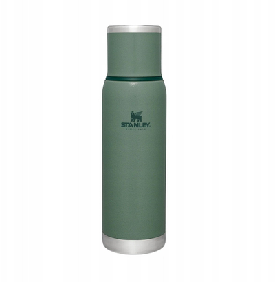 Set termos dhe shishe uji Stanley, 1L, çelik inox, gri