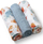Pelena BabyOno Muslin (348/07), 3 copë, të kaltra