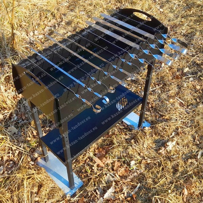Скара на јаглен Classic, дебелина 3mm, 77cm, црна