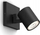 Llambë tavanore Philips Runner Single Spot, GU10, 20W, e zezë