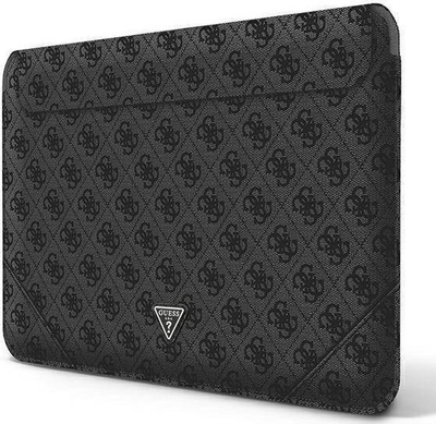 Këllëf laptopi Guess GUCS16P4TK, 16", lëkurë eko, i zi