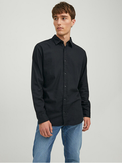 Këmishë Jack&Jones JJCARL, e zezë