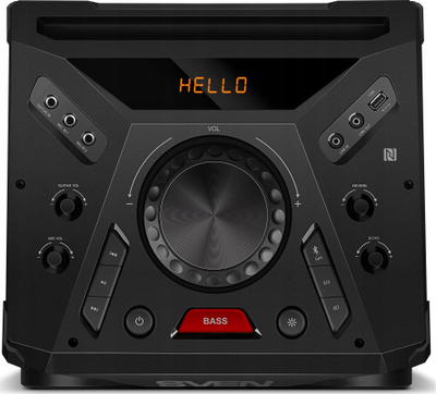 Портабилна музичка кутија Sven PS-1900 Partybox, 1000W, Bluetooth, со караоке и стробоскоп