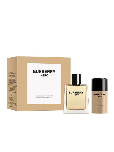Set Burberry Men's Hero Eau de Toilette 100ml + deodorant 75ml