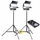 Set drite studio Walimex Pro Sirius 160 B LED Basic 2, 2 panele Bi-Color, me telekomandë, i zi
