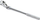 Çelës racë King Tony me kokë fleksibël, 3/8", 280mm, argjendtë