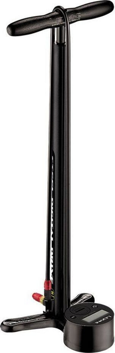 Pompë biçiklete Lezyne Alloy Floor Drive, 220psi, e zezë