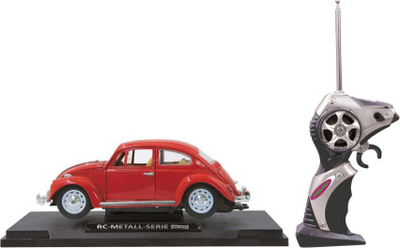 Makinë lodër Jamara VW Beatle 1:18, (405110), 27MHz, e kuqe