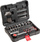 Set mjetesh Top Tools 38D515, 63 copa, me kuti plastike, i zi