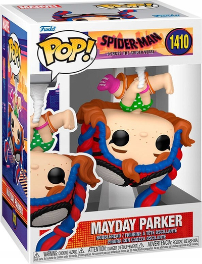 Figurë Funko POP Marvel Mayday Parker, Spider-Man Across the Spider-Verse, 14cm, vinyl, shumëngjyrëshe