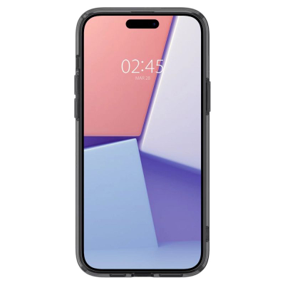 Mbrojtëse telefoni Spigen Ultra Hybrid MagSafe Zero One, për iPhone 15 Plus, transparente, gri e errët