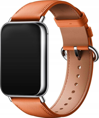 Rrip smartwatch Xiaomi Quick Release, lëkurë, universal, portokalli