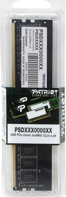Memorie Patriot Signature, DDR4, 16 GB, 3200 MHz, CL22, PSD416G32002