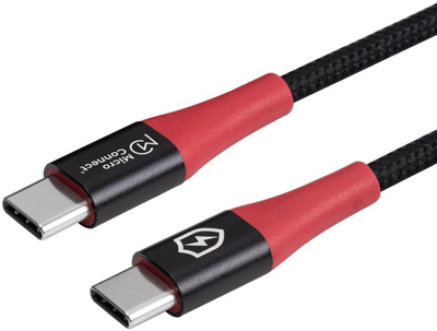 Kabllo USB C në USB C Microconnect Safe Charge, kabllo karikimi dhe të dhënash, e bardhë