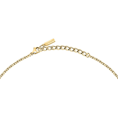 Qafore minimaliste për femra Trussardi T-Logo, e artë