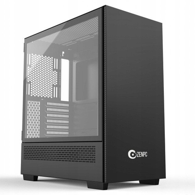 Kutia PC ZENPC Z3 Solid, 4 ftohësa P12 PWM PST, e zezë