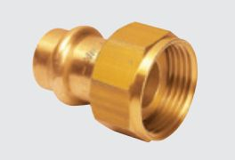 Adapter Conex bronzi FI 18mm x 3/4", me menteshë të lirë