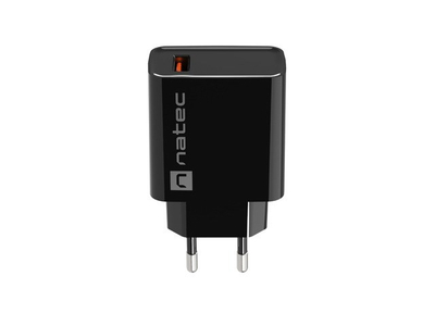 Karikues rrjeti Natec Ribera NUC-2058, 1x USB A, 18W, i bardhë