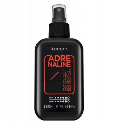 Sprej flokësh Kemon Adrenaline Extra Hold, fiksim shumë i fortë, 200 ml