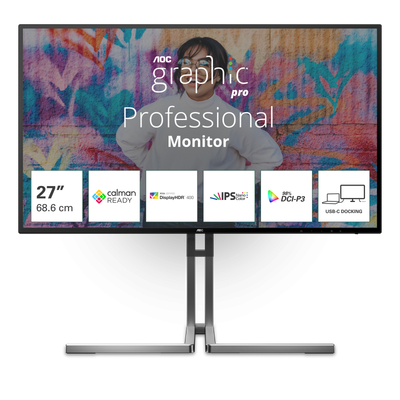 Monitor AOC U3 U27U3CV, 27", 4K Ultra HD, i zi