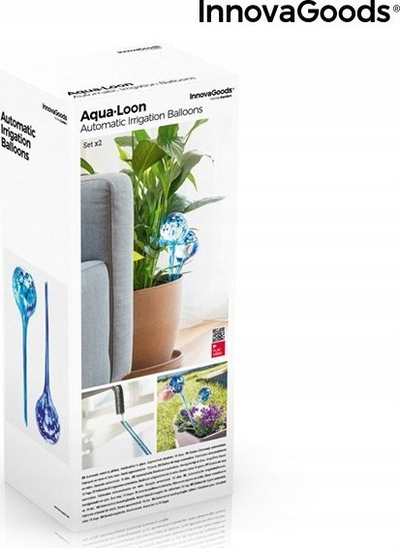 Set globash ujitës automatikë Innovagoods Aqualoon, 2 copë, transparent