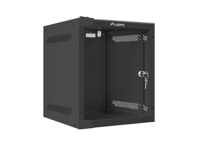 Kabinet i varur rrjeti Lanberg WF10-2306-10B, 10", 6U, i zi