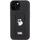 Mbrojtëse telefoni Karl Lagerfeld KLHCP15SGSACHPK, iPhone 15 6.1", hardcase Gripstand, e zezë