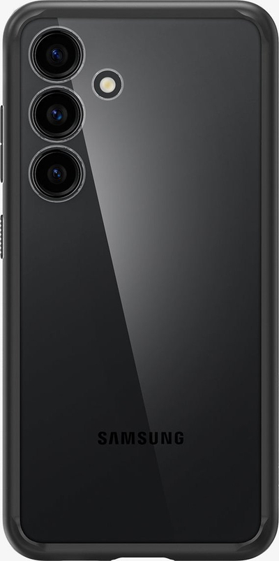 Mbulesë telefoni Spigen Ultra Hybrid për Samsung Galaxy S24 Plus, profil i hollë, transparente, e zezë mat