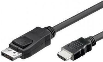 Kабел DisplayPort во HDMI Techly ICOC-DSP-H12-020, 2m, 4K, црн