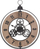 Orë muri Atmosphera Stylish Clock Mateo, 57 cm, metal dhe MDF, e zezë