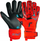 Doreza portieri Reusch Attrakt Gold Roll Finger, mbyllje me shirit Velcro, pa fingersave, të kuqe me të zeza