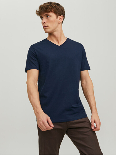 Maicë Jack&Jones JJEORGANIC Standard Fit 12156102 Navy Blazer